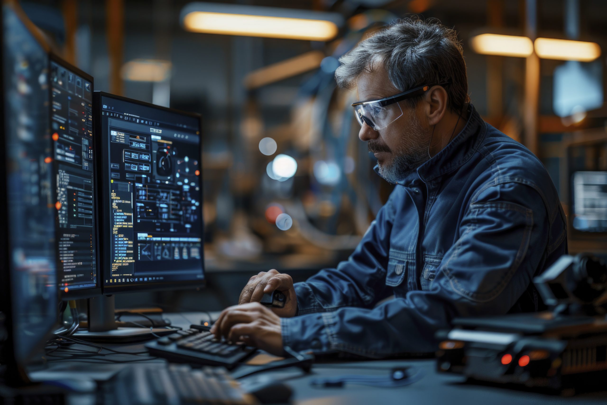 Real-time manufacturing production dashboard showing live KPIs across multiple plant locations
